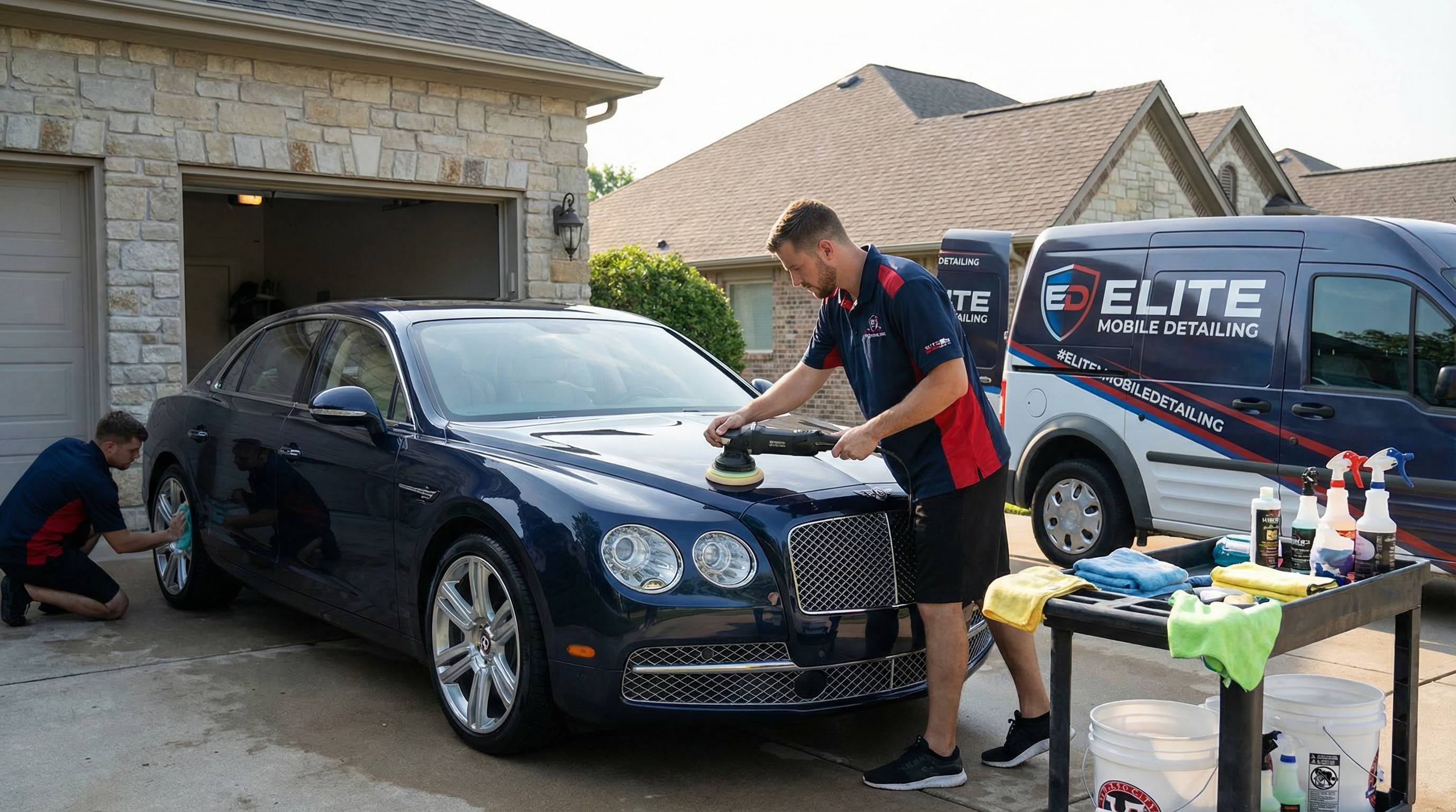 Car maintenance schedule showing regular detailing intervals - professional mobile car detailing service in Orange County, CA - JIMENEZ ROYAL WASH